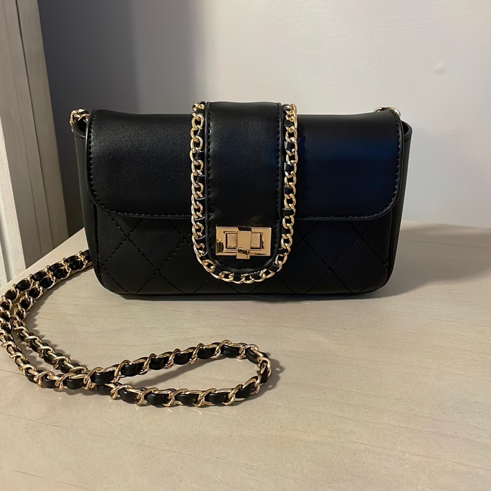 Fashion Nova twist lock purse